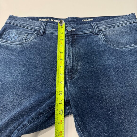 SCISSOR SCRIPTOR MSRP $899  Cesare Luxury Men's Jeans, Size TG 36/38 - Picture 16 of 17
